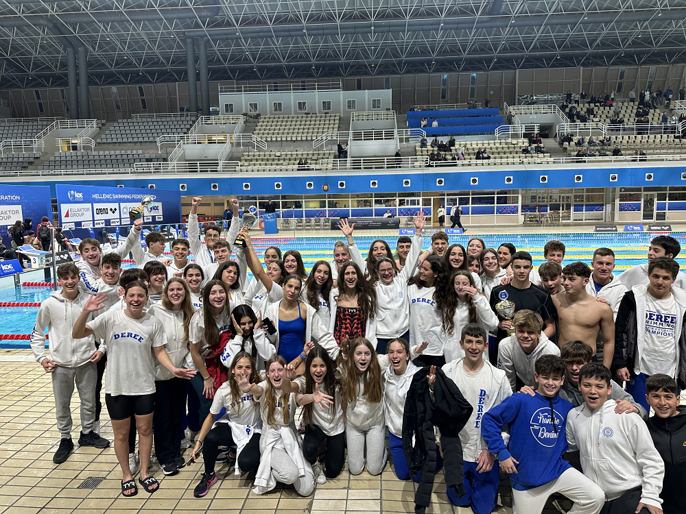 1st place in Boys-Girls, Boys, Girls, 3 trophies and 36 medals for the DSWA in the "Winter Championship of Southern Greece"!