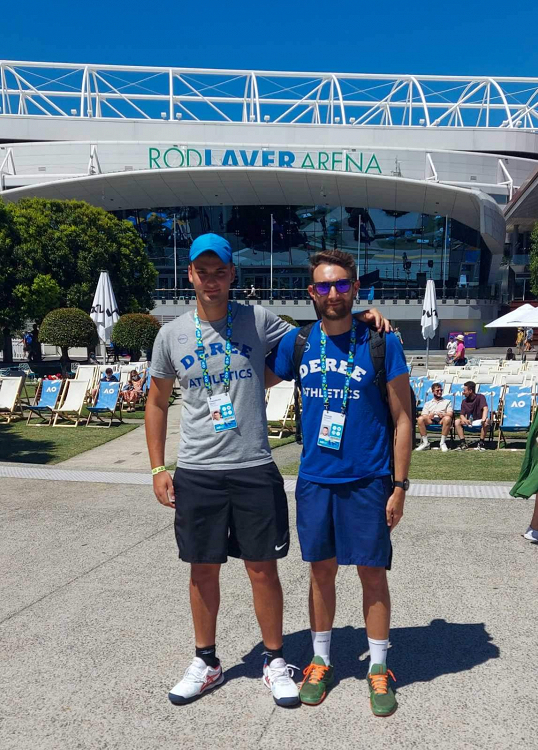 An amazing experience for Thodoris Mitsakos his participation in the "ITF Australian Open Junior Championship 2022"!