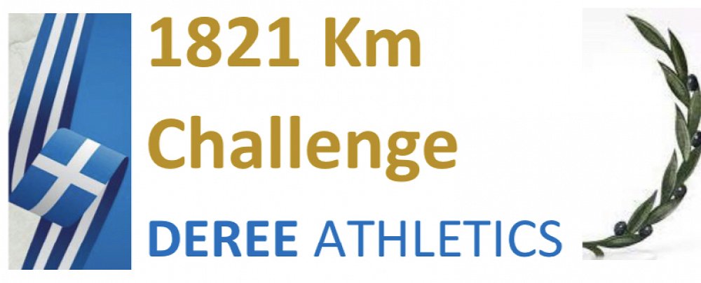 1821 Km Challenge-Distance covered!