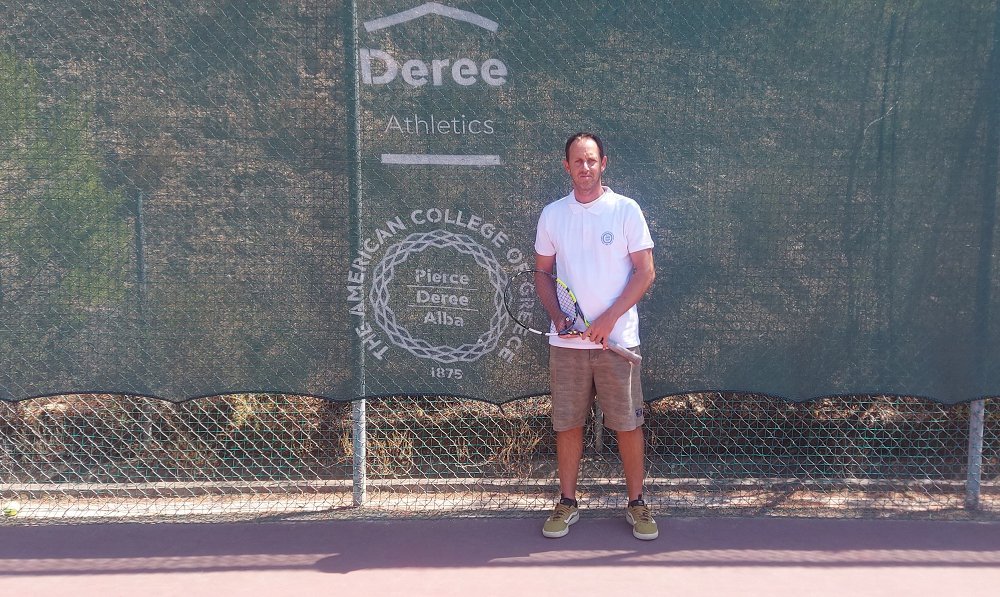 Welcome Konstantinos Konetas to the Deree Tennis Academy!