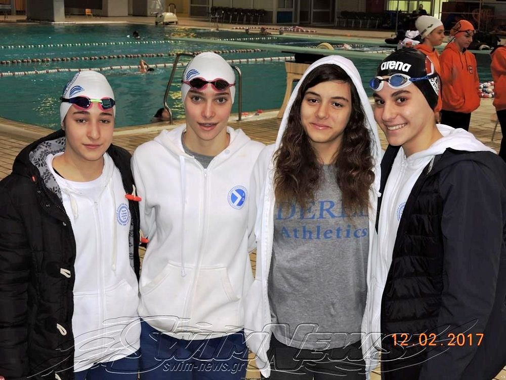 Σάρωσαν τα μετάλλια οι αθλητές της κολύμβησης του Α.Σ.Κ. Ντερή!