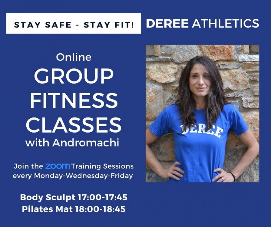 Online ομαδικά προγράμματα για τα μέλη μας!