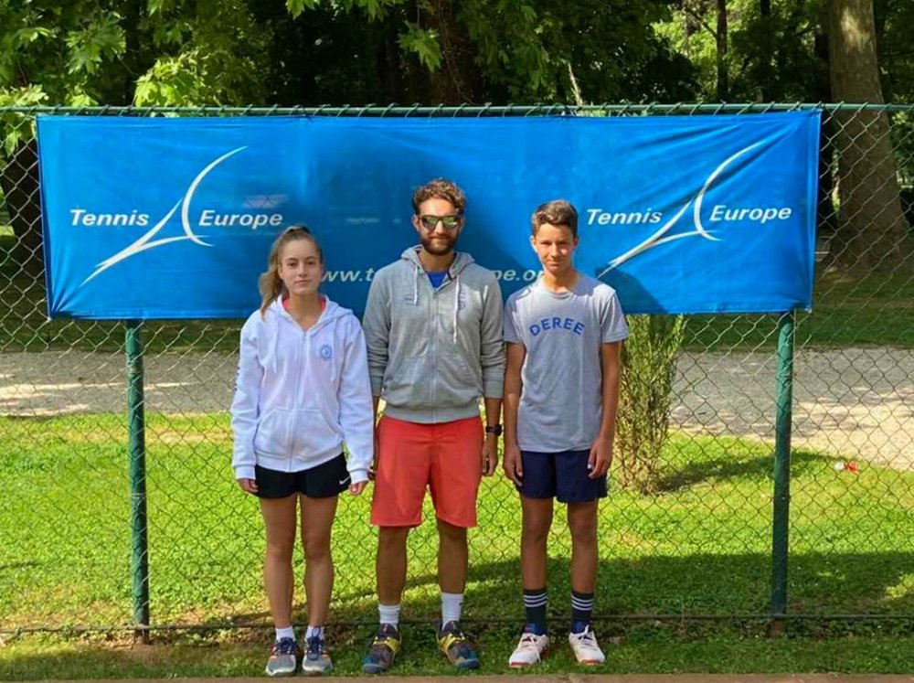 Good performance for our tennis athletes in Skopje!