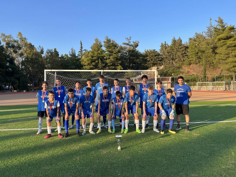 The Deree Soccer Academy successfully participated in the "Soccer Link 2023 Easter Cup" tournament in Eretria!