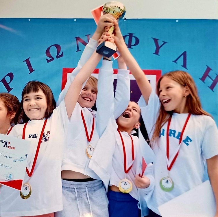 Success for the Deree Swim Academy at the Arion Fylis Swim Meeting!