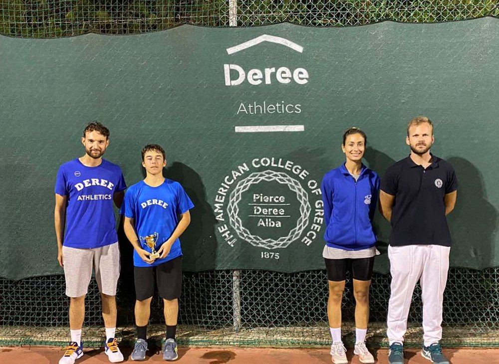 The Deree Tennis Academy promoted in the “Men’s Tennis A’ National Category”!