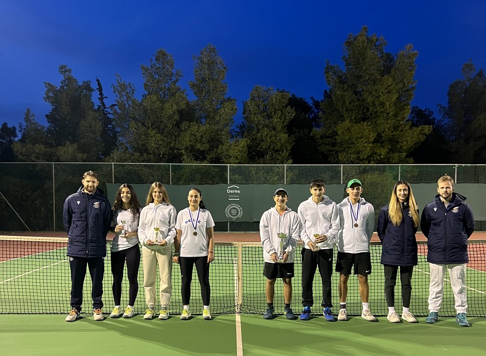 Σημαντικές διακρίσεις για την Deree Tennis Academy στο πρώτο Ε3 πανελλαδικό τουρνουά της χρονιάς!