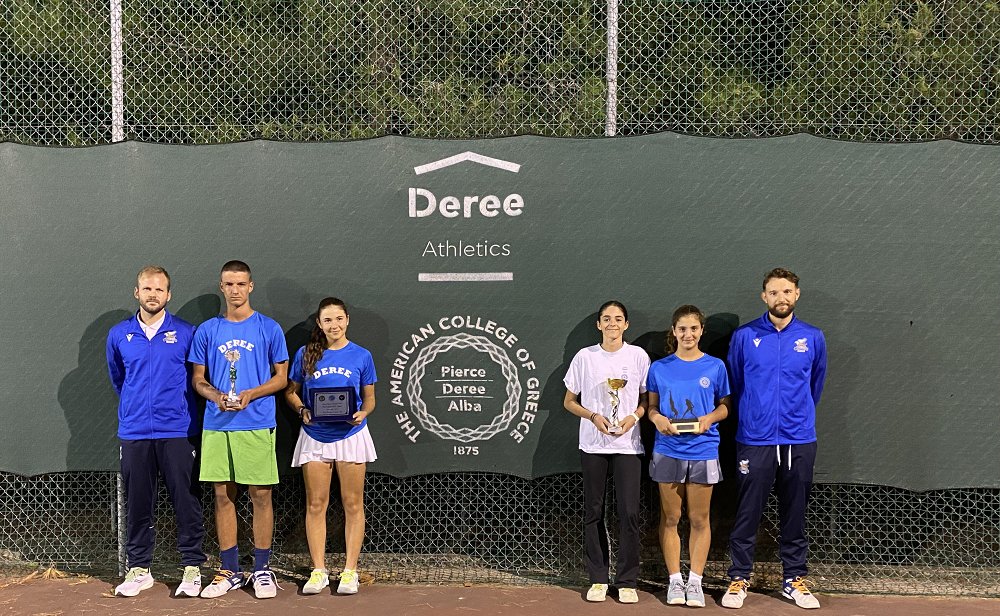 Successful performance of the Deree Tennis Academy in ITF and Tennis Europe International Tournaments!