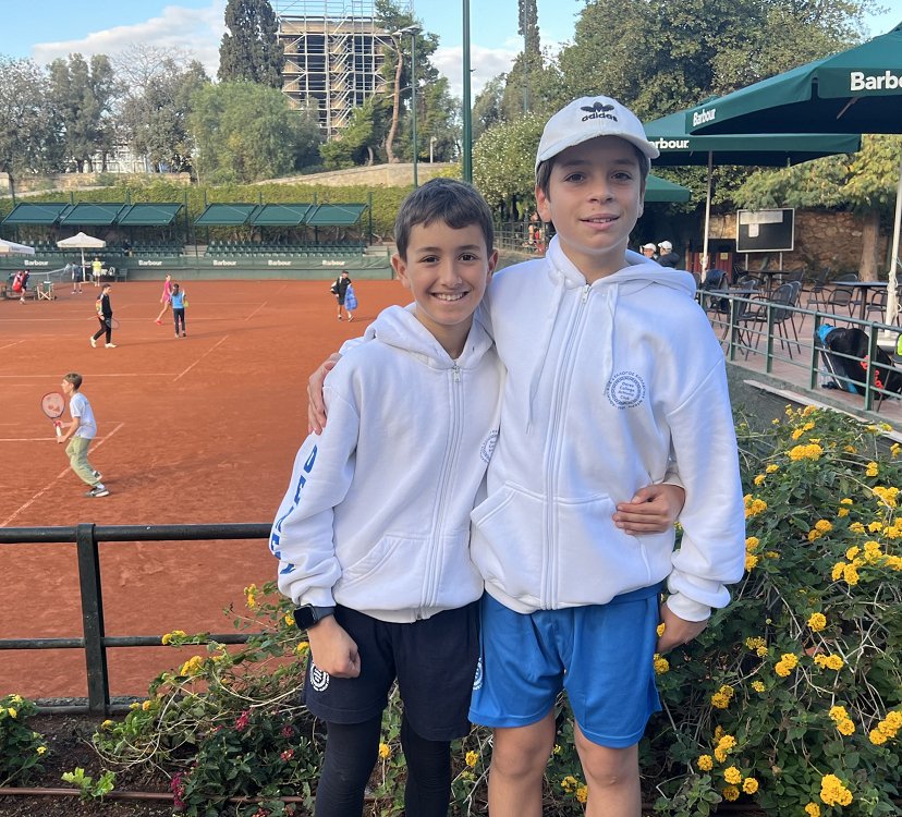 Athletes from the Deree Tennis Academy compete for the 1st and 2nd place in the "Masters 2024".