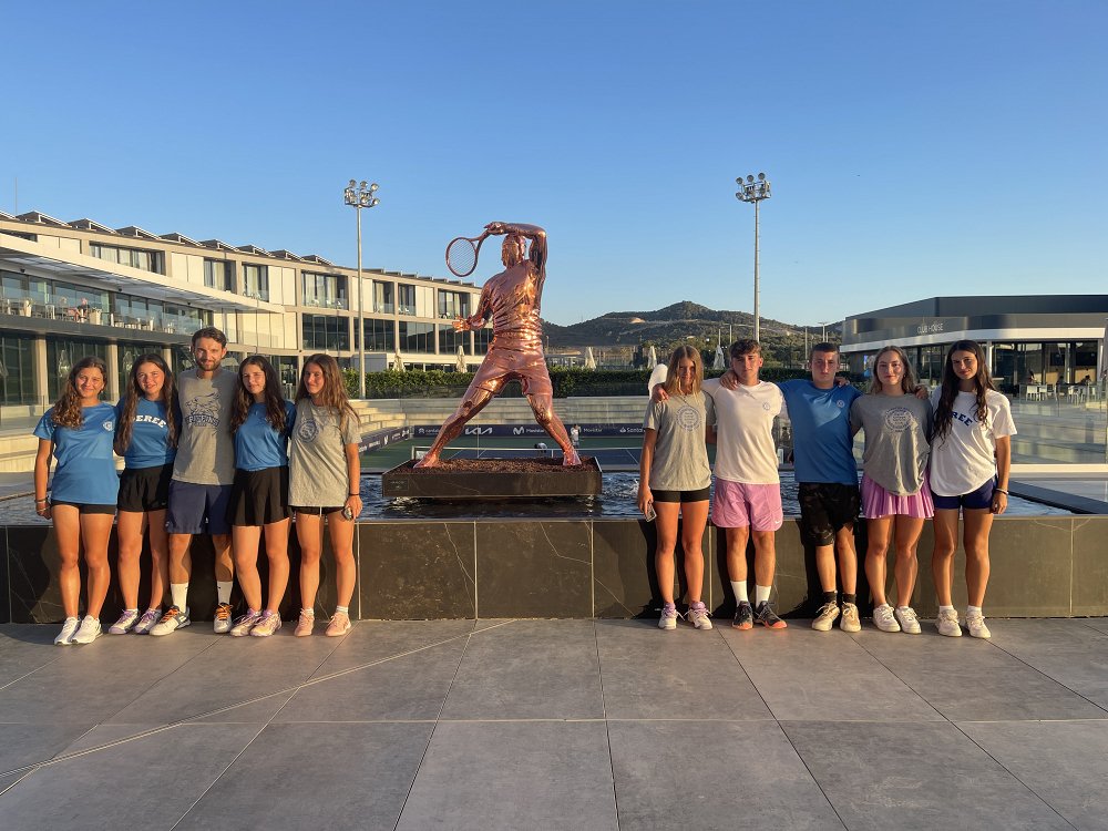 The Deree Tennis Academy at the Rafa Nadal Academy in Mallorca!
