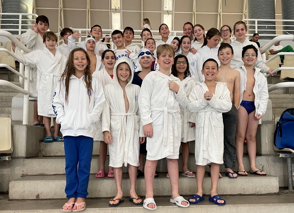 Distinctions for the Deree Swim Academy in the Pre-Competition Swimming Day in OAKA!