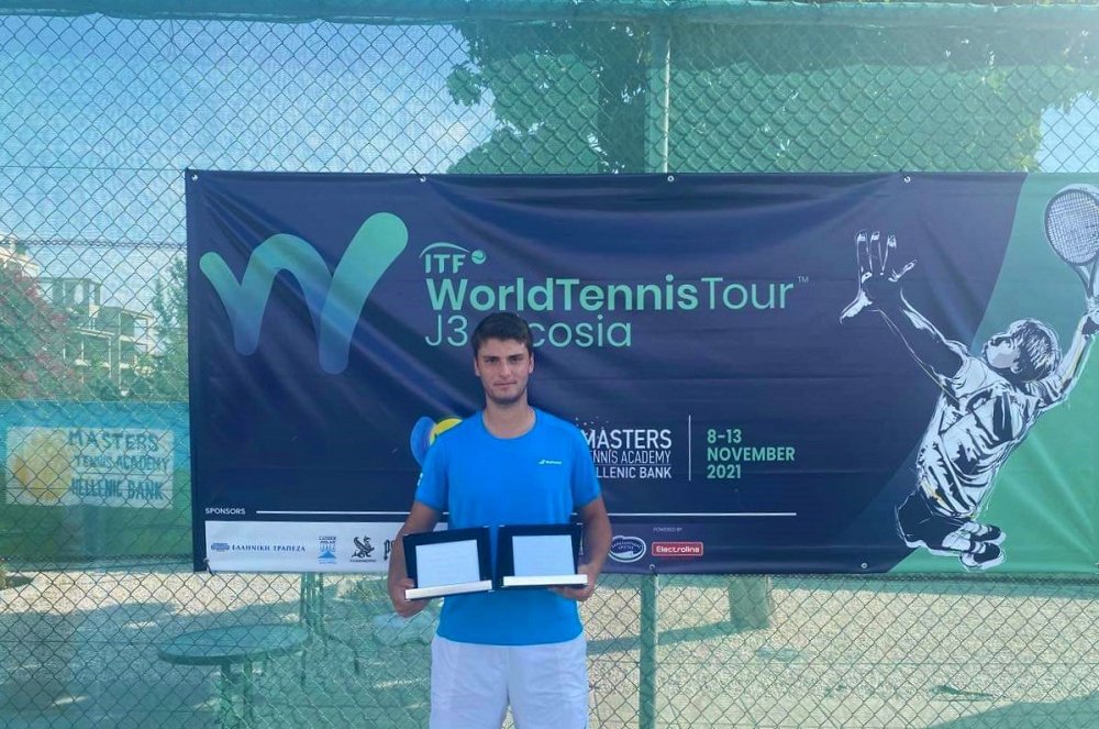 Amazing performance for Thodoris Mitsakos at the “J3 International Junior Tennis Tournament”!