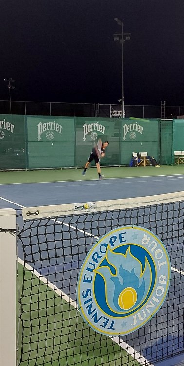 Excellent performance from our tennis athletes in Cyprus!