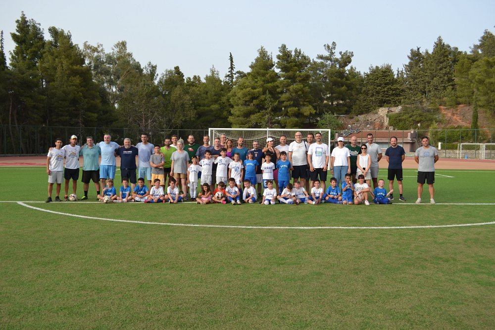 The Deree Soccer Academy's summer celebration!