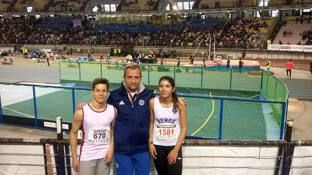Η Ακαδημία Στίβου στο Πανελλήνιο Πρωτάθλημα Κλειστού Στίβου!