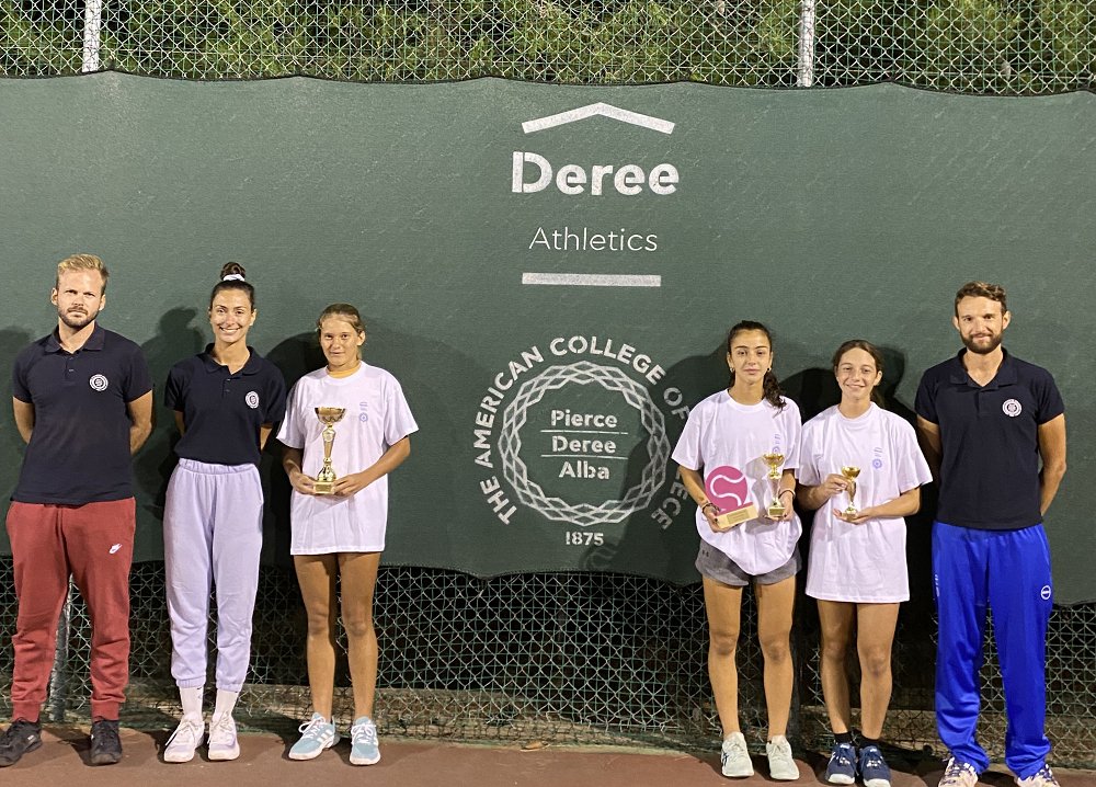 Excellent performances for the Deree Tennis Academy athletes at the E2 Pan-Hellenic tournaments in Naxos, Drama, and Chania!