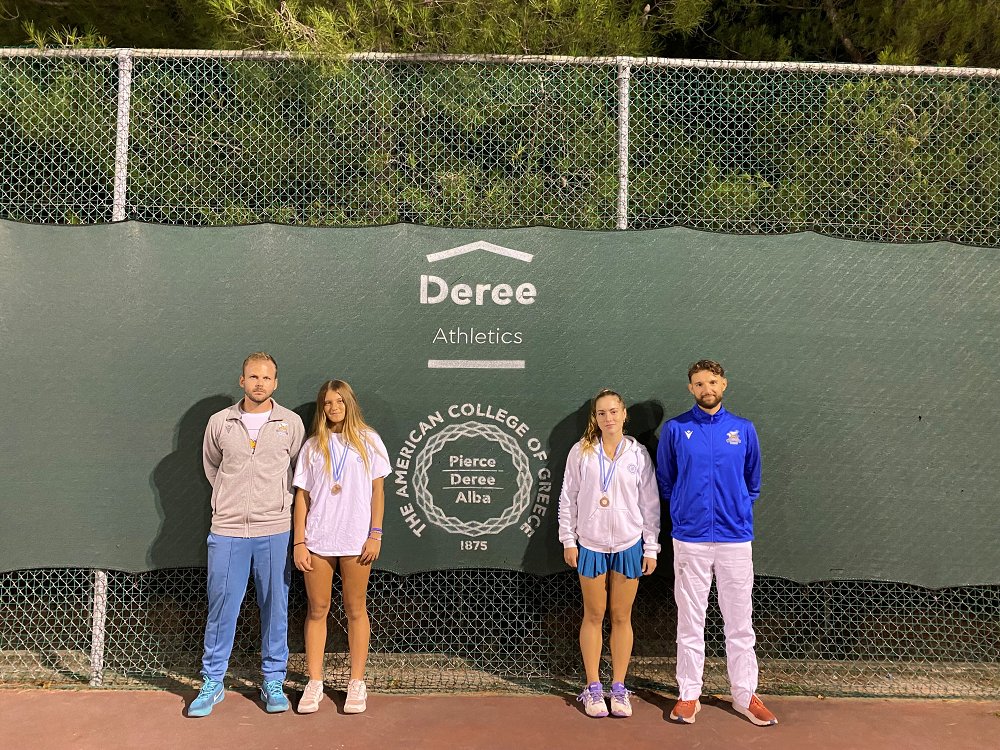 Distinctions for the Deree Tennis Academy at the E2 tournament!