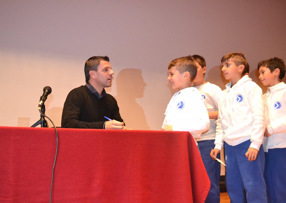 Με επιτυχία η ομιλία του Τάκη Φύσσα και των κ.κ. Λεβάκου, Καρβουνίδη, Κώτση στoυς αθλητές και γονείς του συλλόγου μας!