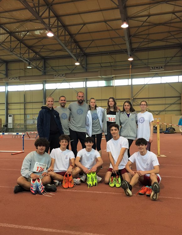 The Deree Track & Field Academy won the 4th place in the “U16 Boys & Girls Track and Field E.A.S. SEGAS Athinon Championship”!