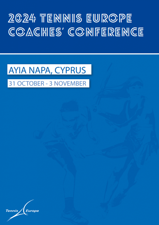 Deree Tennis Academy head coach, George Karagiannis, at the Tennis Europe International Coaches Conference in Cyprus.