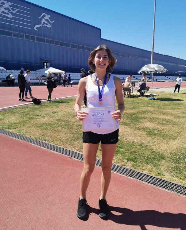 Bronze medal for Ioanna Tsoni in the Combined Events Open Track & Field Championship!