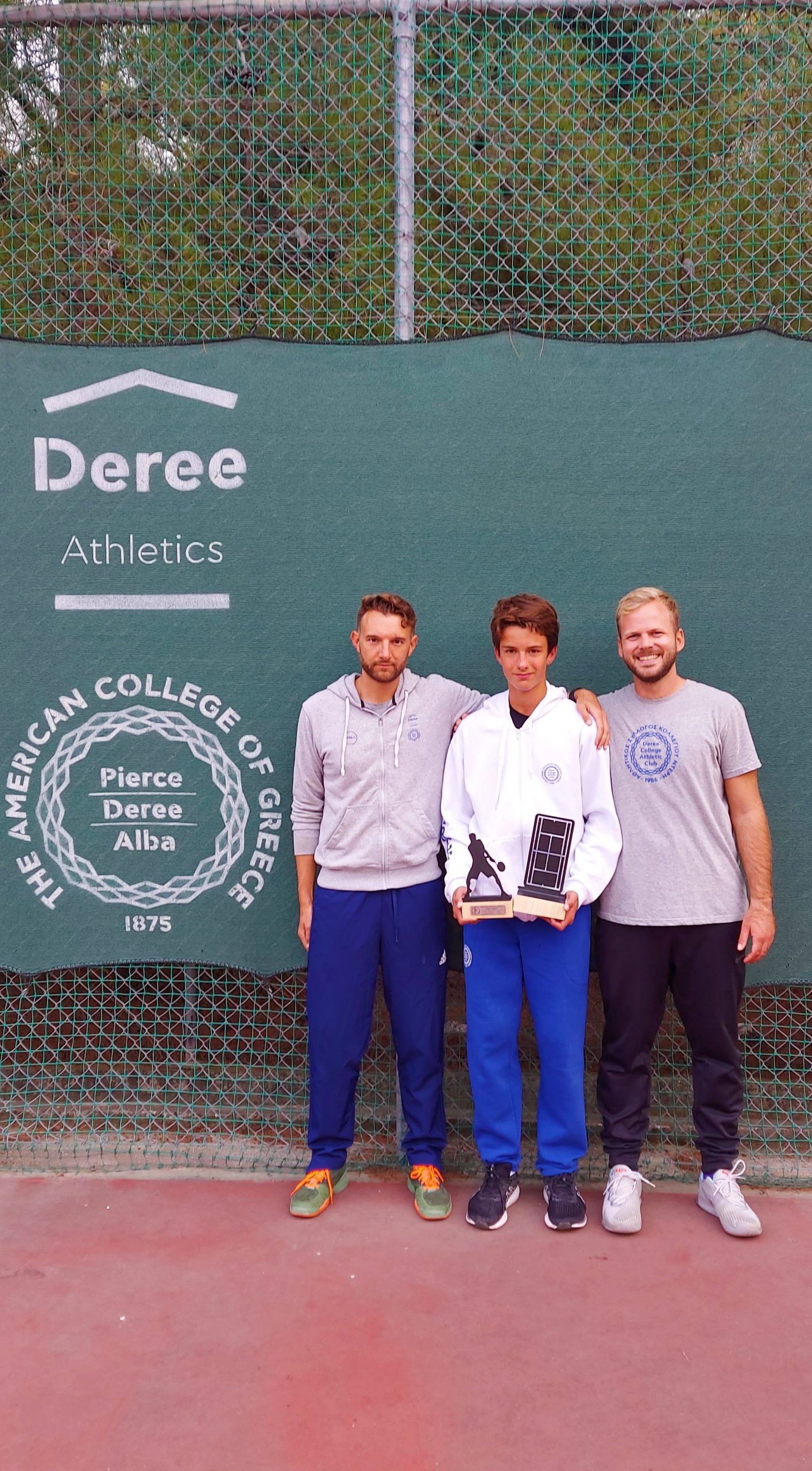 Distinctions for the Deree Tennis Academy at the E2 tournament!