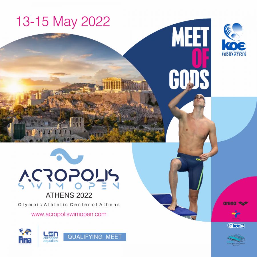 The Deree Swim academy will be participating in the “Acropolis Swim Open 2022”!