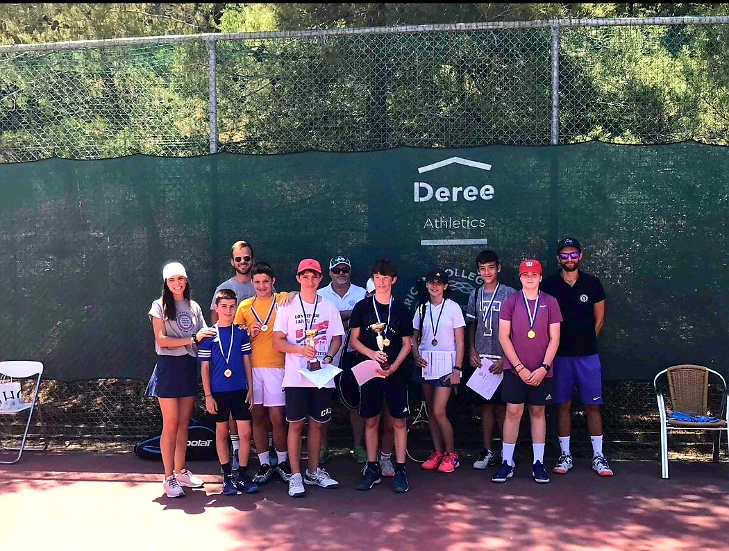 Με επιτυχία πραγματοποιήθηκε το Εσωτερικό Τουρνουά Τένις της Deree Tennis Academy!