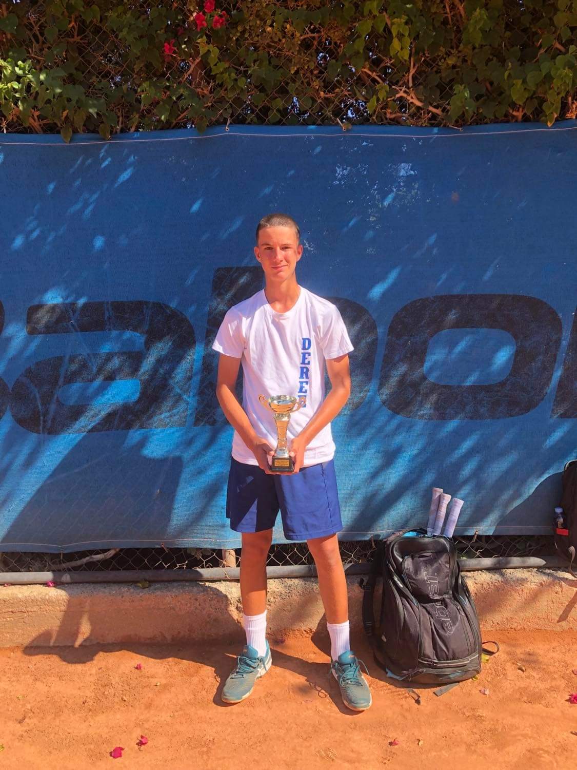 2nd place in the singles of the U16 “Tennis Europe” international tournament in Cyprus, for the Deree Tennis Academy!