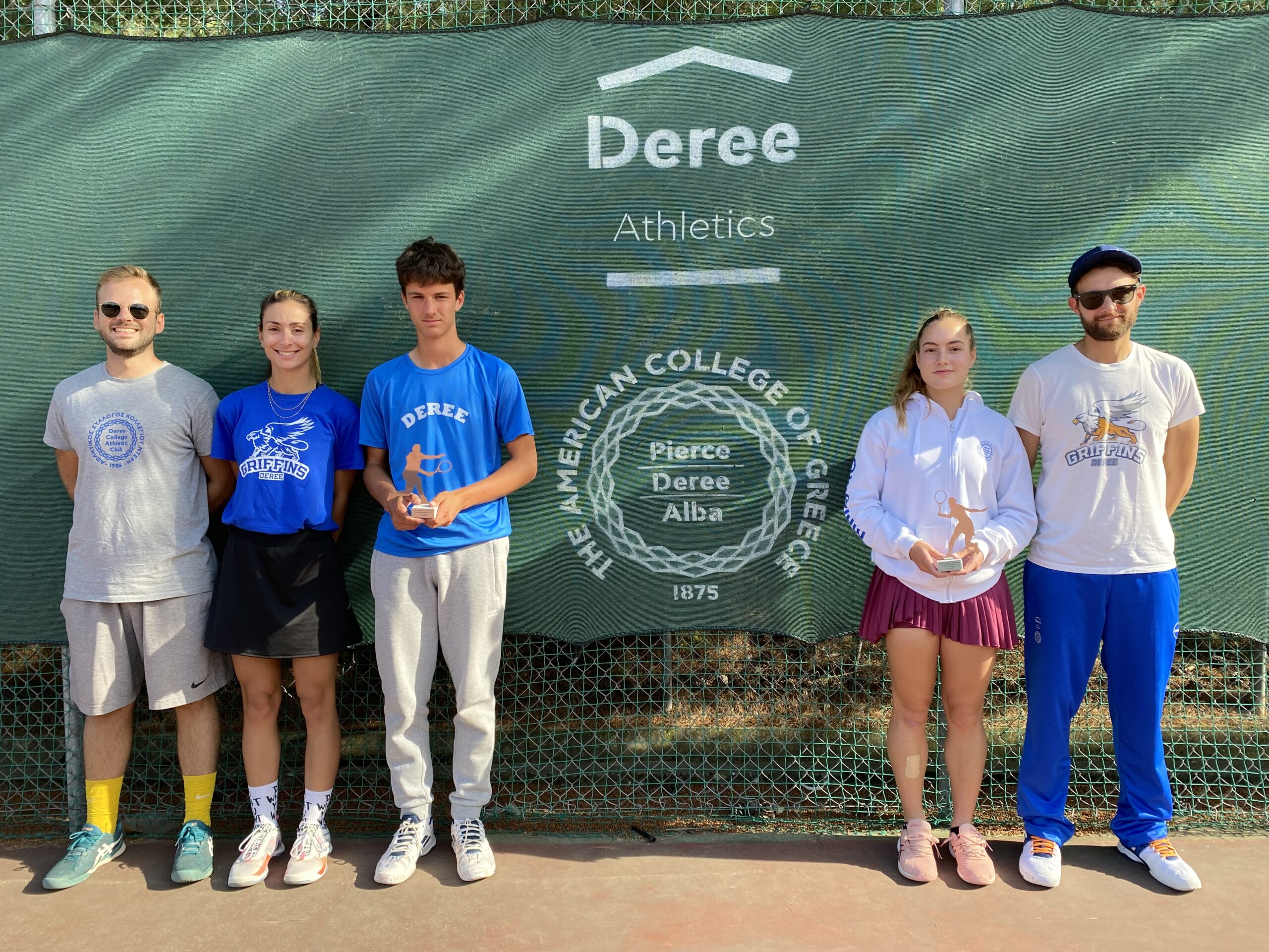 Successful participation for the Deree Tennis Academy in the E1 Panhellenic tennis tournament in Kilkis!