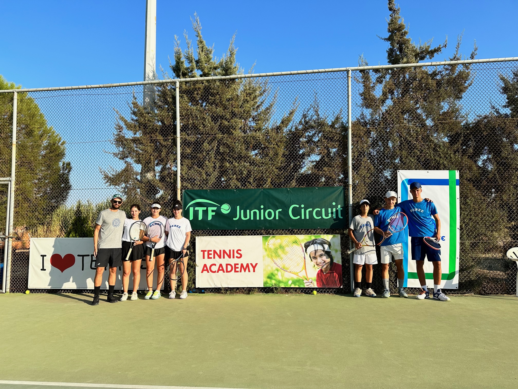 Αποτελέσματα συμμετοχής της Deree Tennis Academy στο διεθνές τουρνουά της ITF Junior Tour στη Μυτιλήνη!