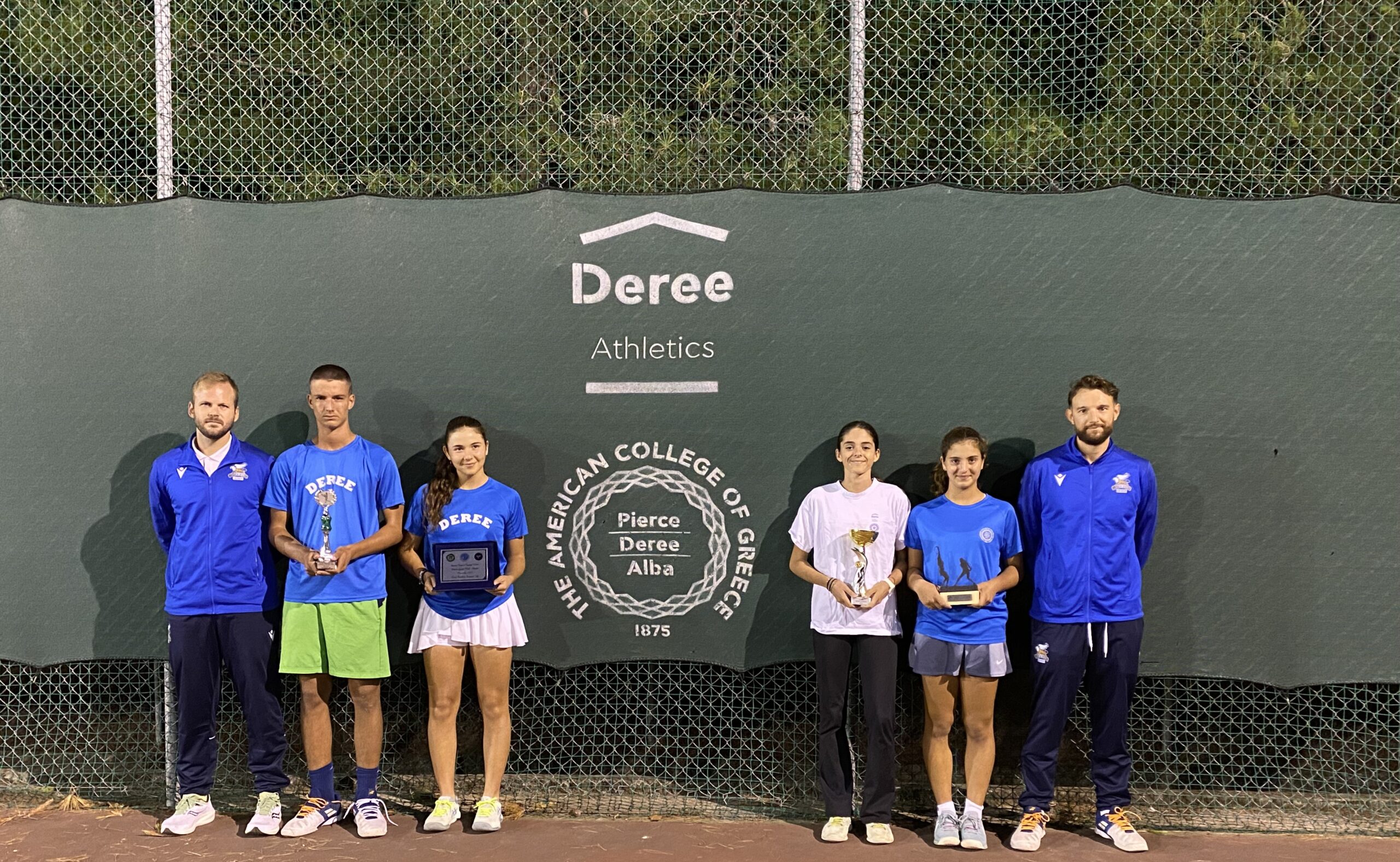 Επιτυχείς εμφανίσεις της Deree Tennis Academy στα Διεθνή Τουρνουά της ITF και Tennis Europe!