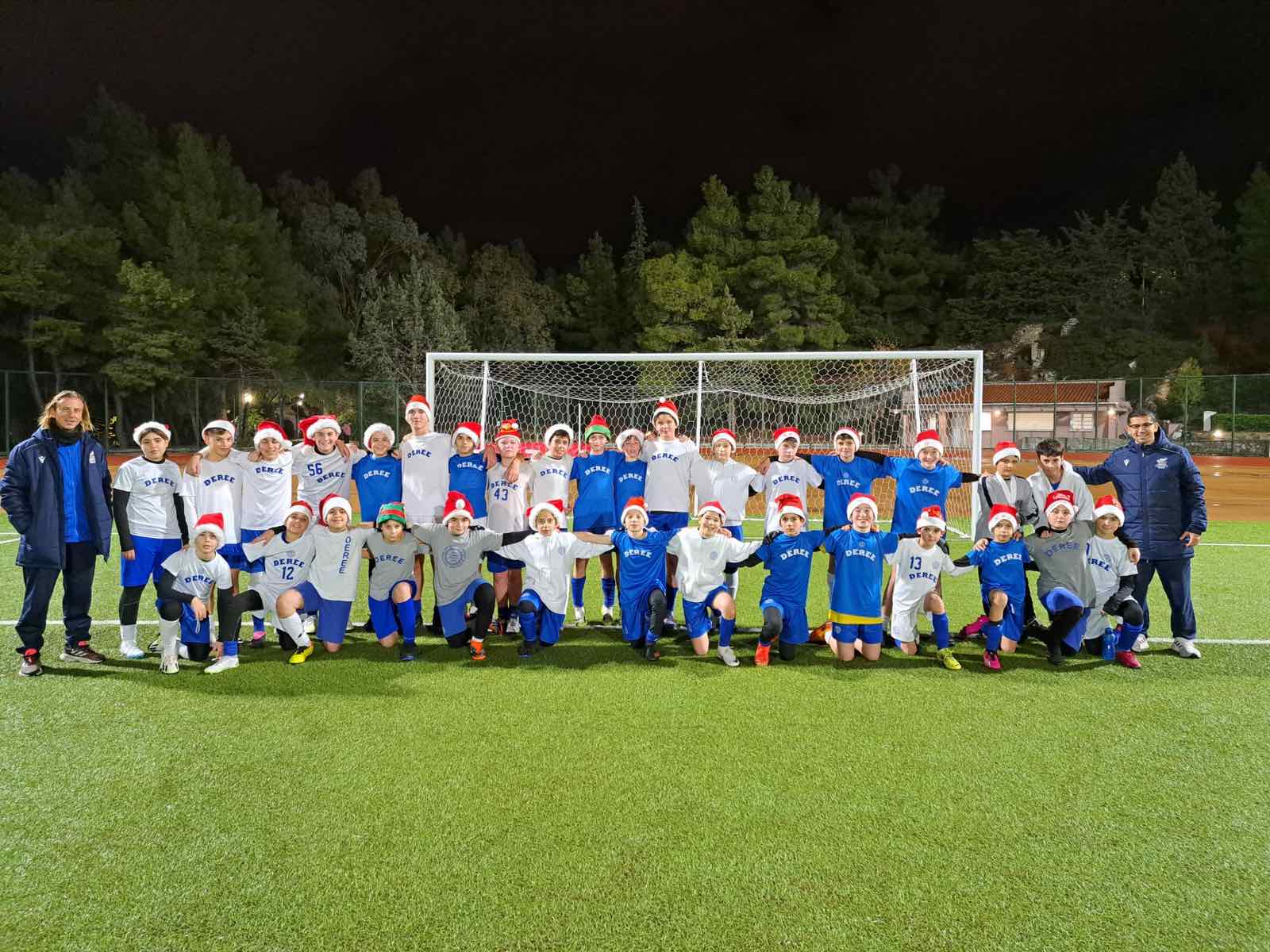 Το Deree Xmas 3X3 Soccer Tournament στέφθηκε με απόλυτη επιτυχία!