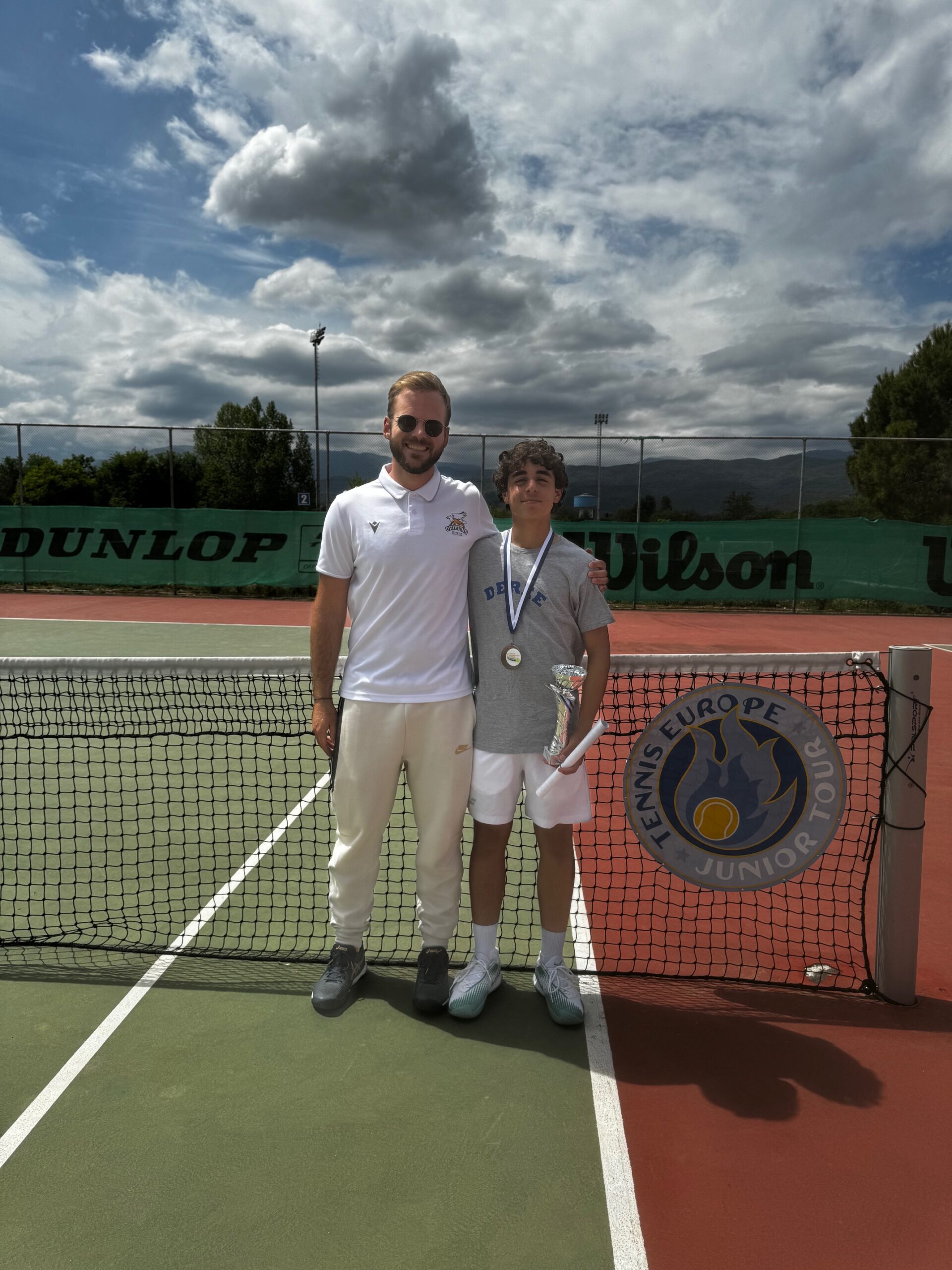 Results for the Deree Tennis Academy that participated at the U16 Tennis Europe International Tournament.